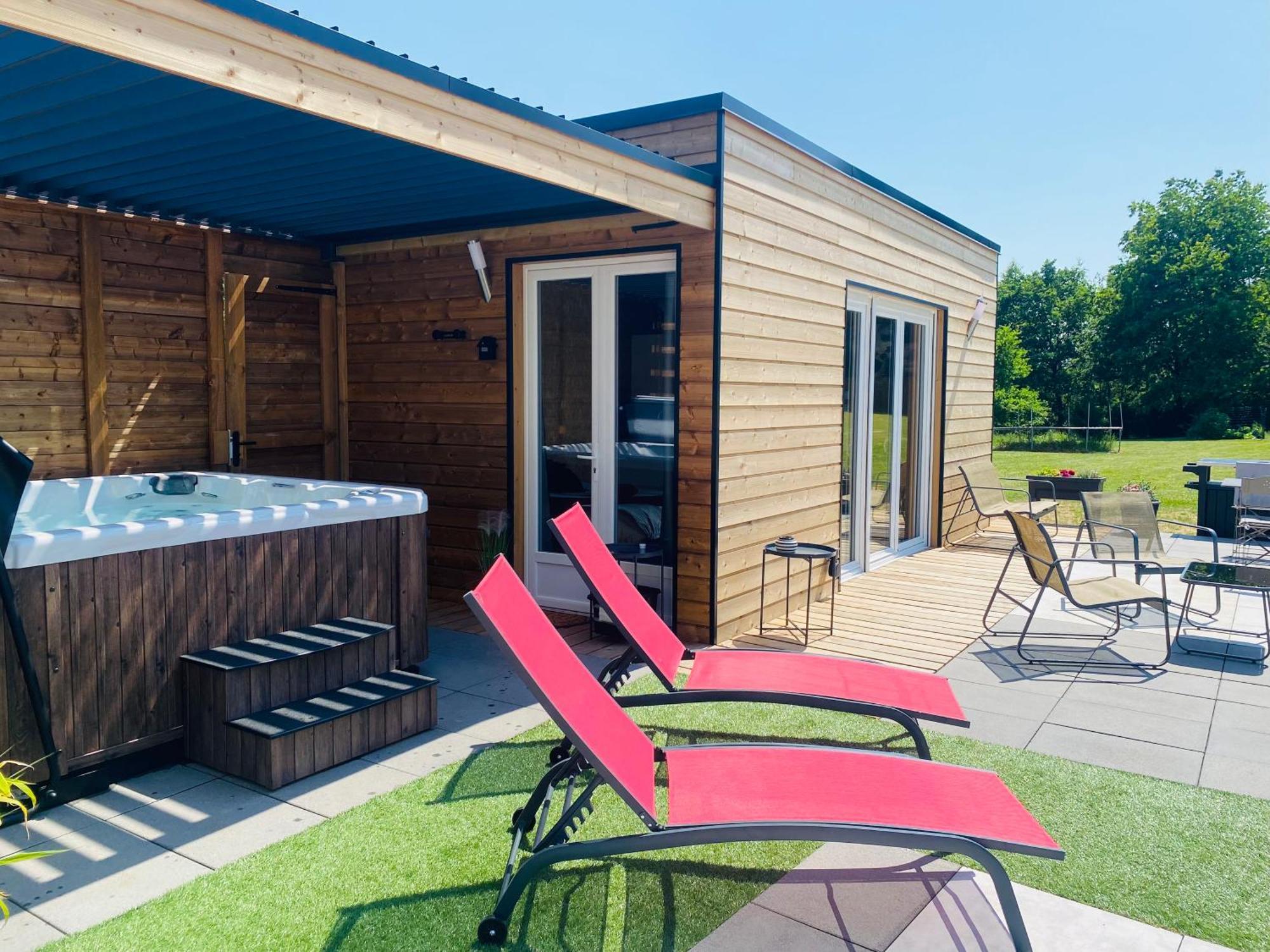 Mini Love Room Jacuzzi Privatif Urimenil Extérieur photo